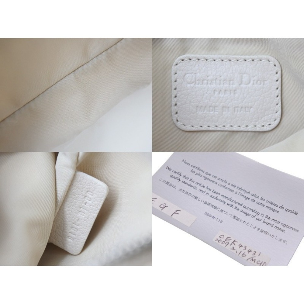 Christian Dior Handbag Pouch Beige Tan - Picture 10 of 10